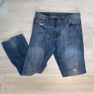 Levi's 505 blue jeans